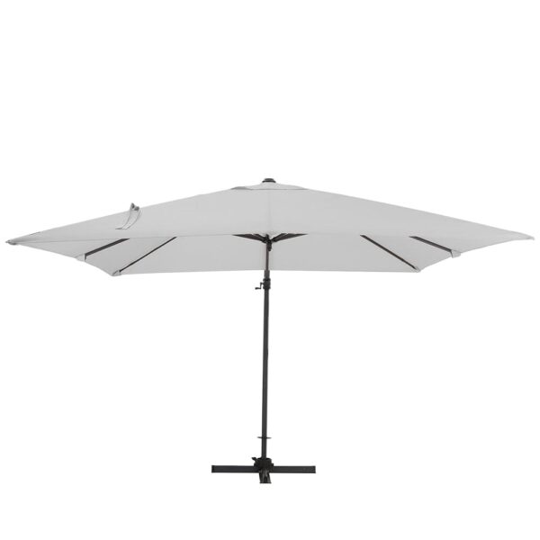 3 x 3M Wide Garden Parasol Outdoor Hanging UV Resistant and Waterproof Umbrella for Patio