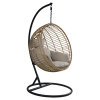 Single Hanging Swing Chair - Natural