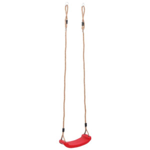 Visalia Polyethylene Kids Swing Seat In Red
